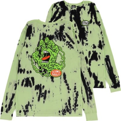 Slime Balls Screamer L/S T-Shirt - tiger puke - view large