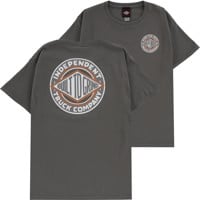 Independent Kids BTG Summit T-Shirt - charcoal/burnt orange