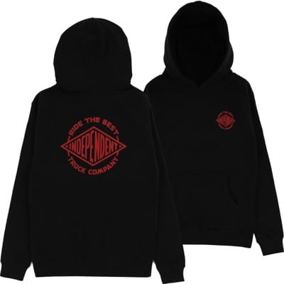 Independent Kids Seal Summit Hoodie - black - view large