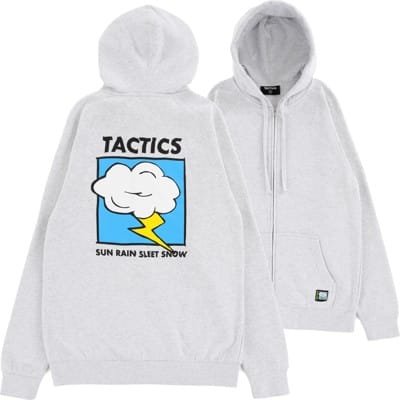 Tactics Forecast Zip Hoodie - heather grey - view large