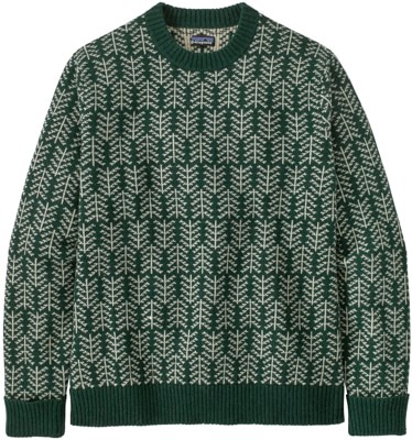 Patagonia Recycled Wool Sweater - pine knit: northern green - view large