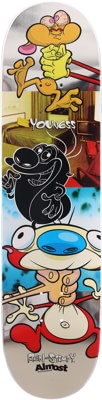 Almost Youness Ren & Stimpy Room Mate 8.0 R7 Skateboard Deck - view large