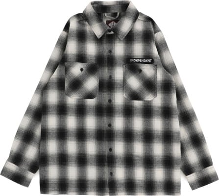Independent Tilden Flannel Shirt - black/white - view large