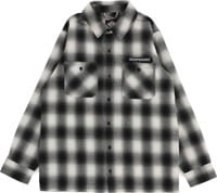 Independent Tilden Flannel Shirt - black/white