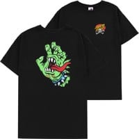 Santa Cruz Meek OG Slasher Hand T-Shirt - pigment black