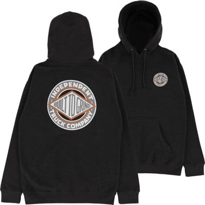 Independent BTG Summit Hoodie - charcoal heather/burnt orange - view large