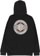 Independent BTG Summit Hoodie - charcoal heather/burnt orange - reverse