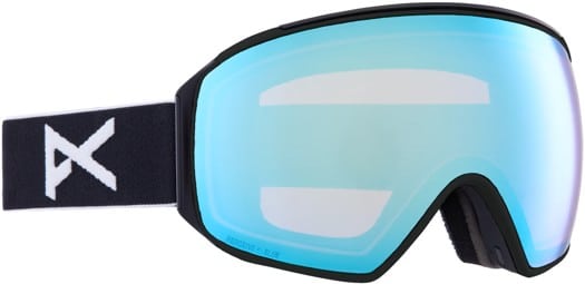 Anon M4 Toric Goggles + MFI Face Mask & Bonus Lens - black/perceive variable blue + perceive cloudy pink lens - view large