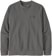 Patagonia Regenerative Organic Certified Cotton Crewneck Crew Sweatshirt - noble grey