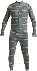 Airblaster Hoodless Ninja Suit - olive fish