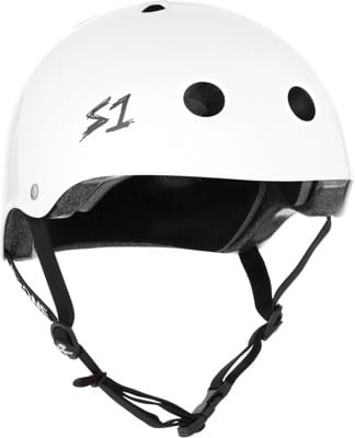 S-One Lifer Dual Certified Multi-Impact Skate Helmet - white gloss - view large