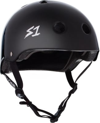S-One Lifer Dual Certified Multi-Impact Skate Helmet - black gloss - view large