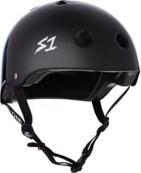 S-One Lifer Dual Certified Multi-Impact Skate Helmet - black gloss
