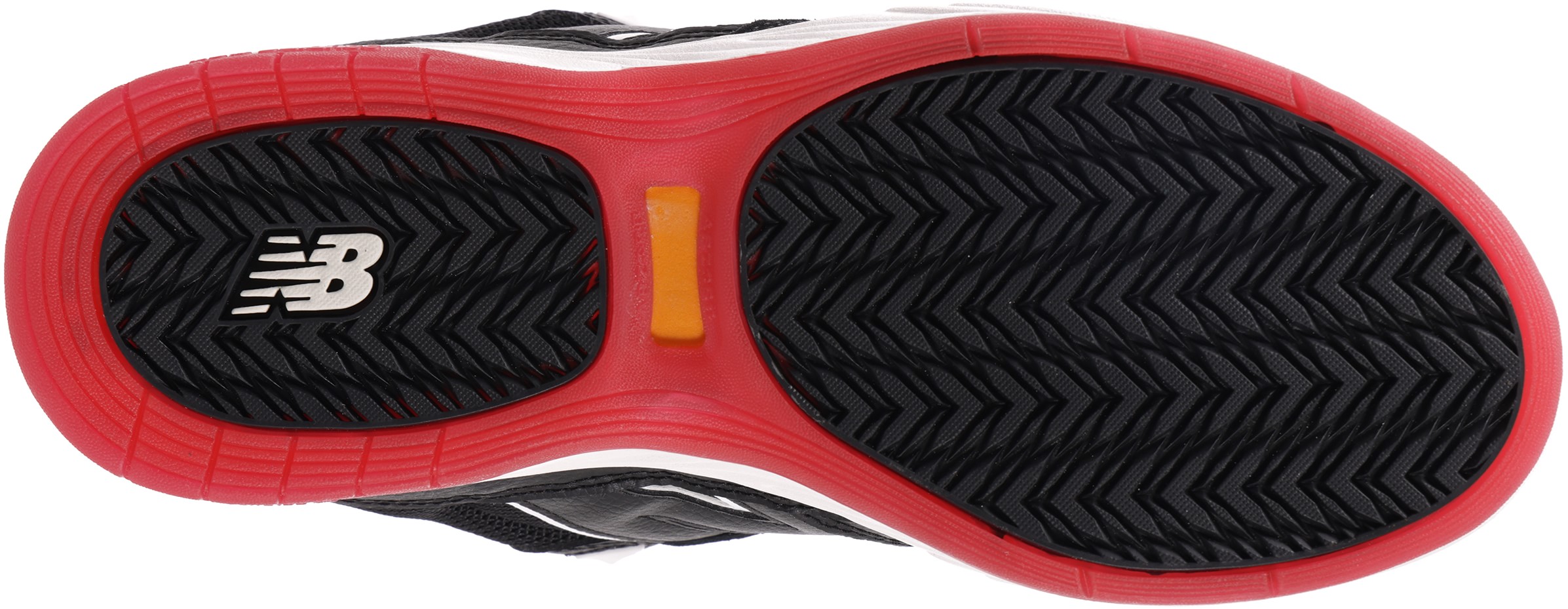 New Balance Numeric 808 Skate Shoes - black/red - Free Shipping | Tactics