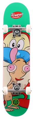 Almost Ren & Stimpy On My Back 7.0 Mini Complete Skateboard - view large