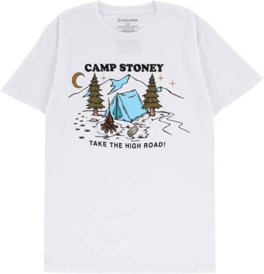 Volcom Camp Stoney T-Shirt - white - view large