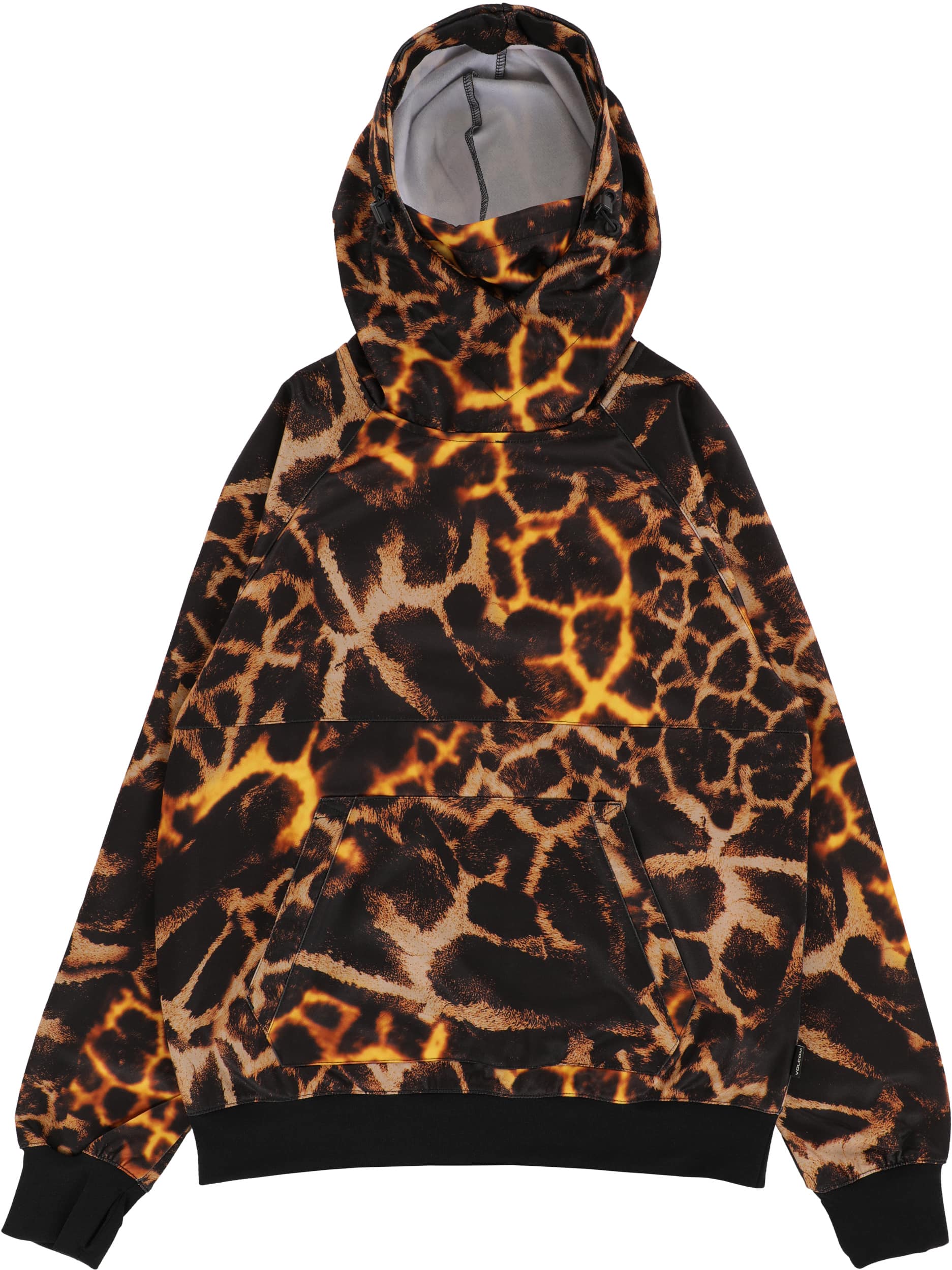 Volcom Hydro Riding Hoodie - gold giraffe - Free Shipping | Tactics