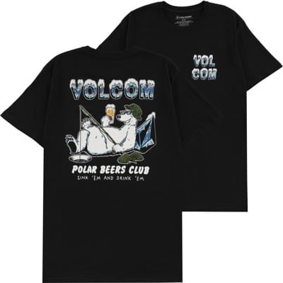 Volcom Polar Stoney T-Shirt - black - view large