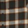 Volcom Caden Plaid Flannel Shirt - rinsed black - front detail