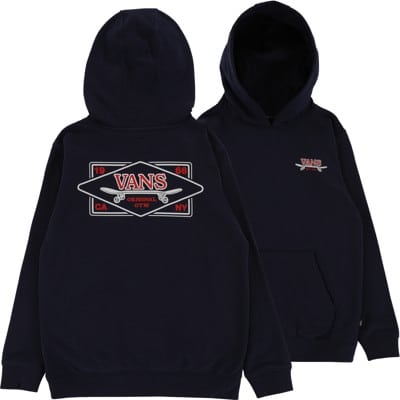 Vans Kids Sk8 Lock Up Hoodie - dress blues - view large