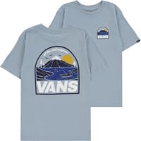 Vans Kids Snowypeak Scene T-Shirt - ashley blue