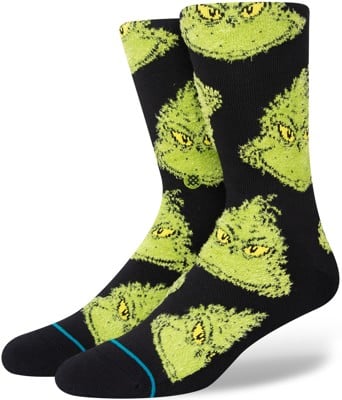 Stance The Grinch Mean One Sock - black - view large
