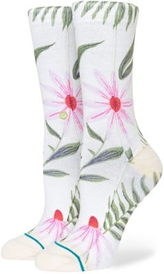 Stance Women's Flaunt Crew Socks - off white - view large