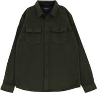 Roark Nordsman Solid Flannel Shirt - dark military