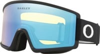 Oakley Target Line L Goggles + Bonus Lens - matte black/hi yellow + dark grey lens