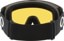 Oakley Target Line L Goggles + Bonus Lens - matte black/hi yellow iridium + dark grey lens - reverse