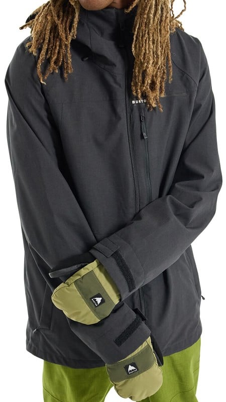 burton lodgepole 2l insulated jacket - true black m