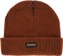 Theories 2 Tone Beanie - burnt orange