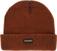 Theories 2 Tone Beanie - burnt orange