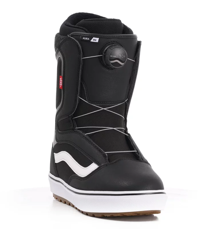 beproeving zone Systematisch Vans Aura OG Snowboard Boots 2023 - black/white - Free Shipping | Tactics