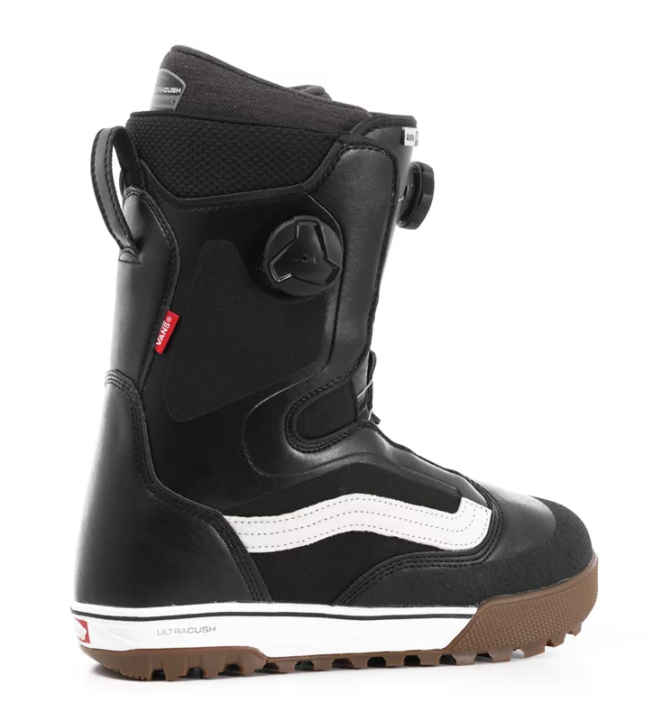 Vans Aura Pro Snowboard Boots 2023 - black/white - Free Shipping | Tactics