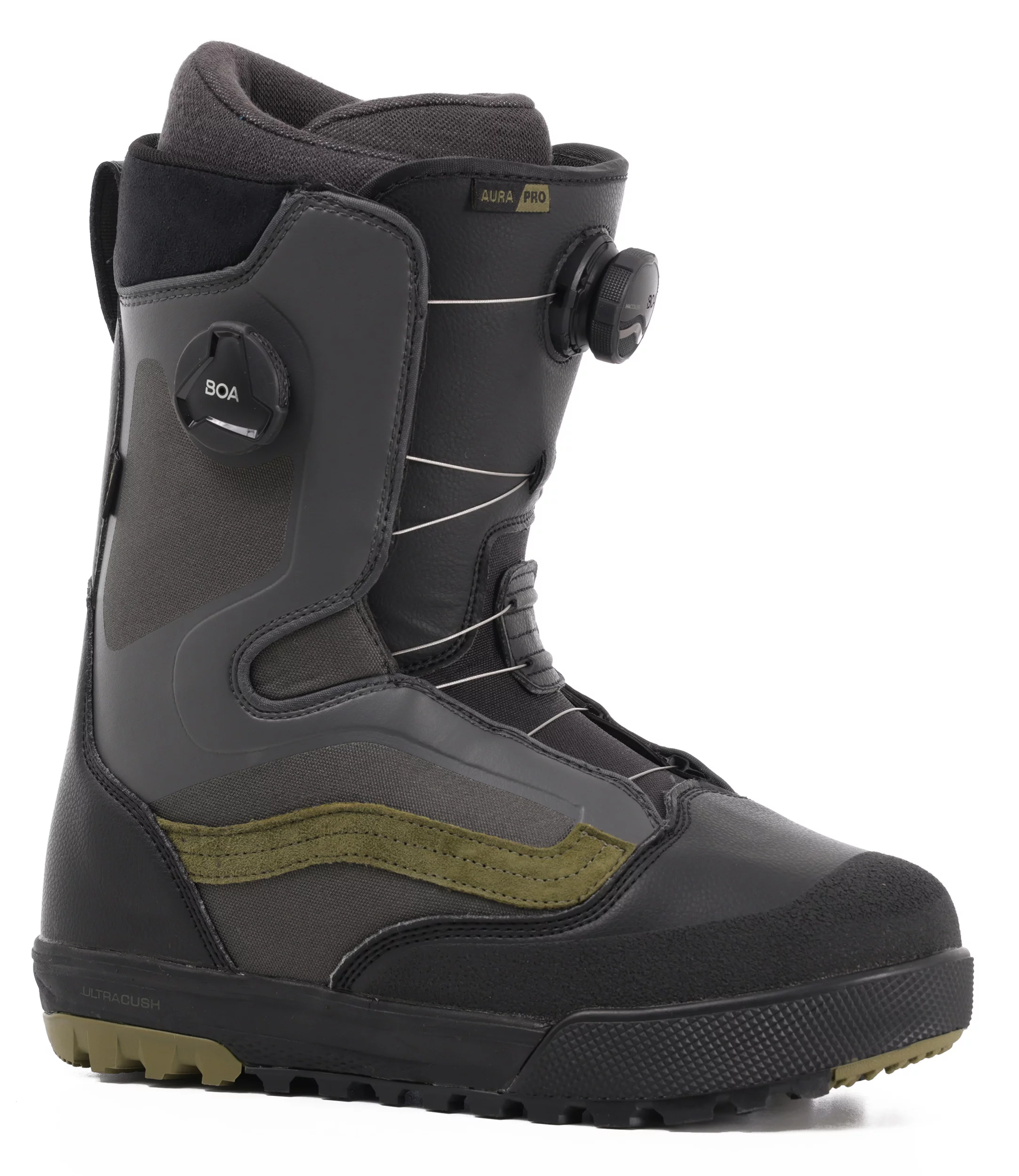 Vans Aura Pro Snowboard Boots 2023 - black/charcoal - Free Shipping | Tactics Vans Aura Pro Snowboard Boots 2023 - black/charcoal - Free Shipping | Tactics