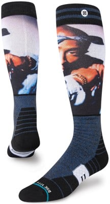 Stance Performance Mid Cushion Merino Wool Snowboard Socks - (2pac) makaveli - view large