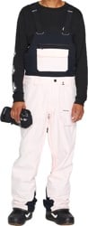 Volcom Roan Bib Overall Pants (Closeout) - party pink