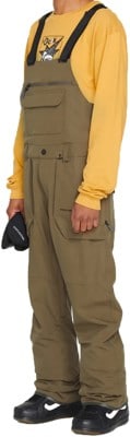 Volcom Roan Bib Overall Pants - dark teak - view large