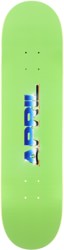 April Print Logo 8.38 Skateboard Deck - green