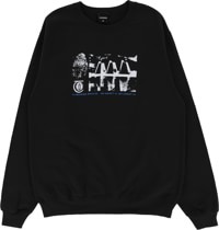 Theories Longitude Crew Sweatshirt - black