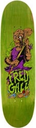 Metal Fred Gall Toxic Avenger 9.0 Skateboard Deck - green