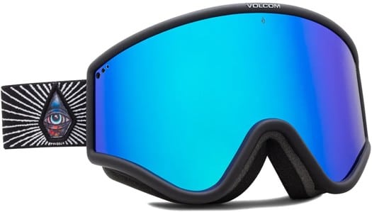 Volcom Yae Goggles - (jamie lynn) black/blue chrome lens - view large