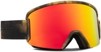 Volcom Garden Goggles - camo/red chrome lens