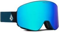Volcom Odyssey Goggles - slate blue/blue chrome lens
