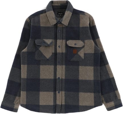 Brixton Bowery Fleece Flannel Shirt - view large