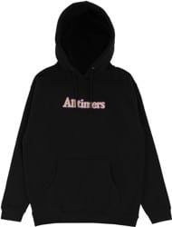 Alltimers Broadway Embroidered Hoodie - black