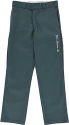 Alltimers You Deserve It Embroidered Dickies Pants - green