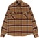 Brixton Bowery Flannel - light brown/burnt henna