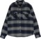 Brixton Bowery Flannel - moonlit ocean/grey